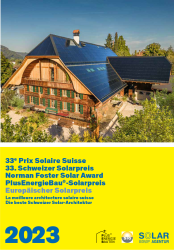 Cover Schweizer Solarpreis / Prix Solaire Suisse 2023