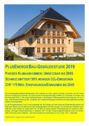 PlusEnergieBau-Gebäudestudie 2019 Kurzfassung jetzt bestellen